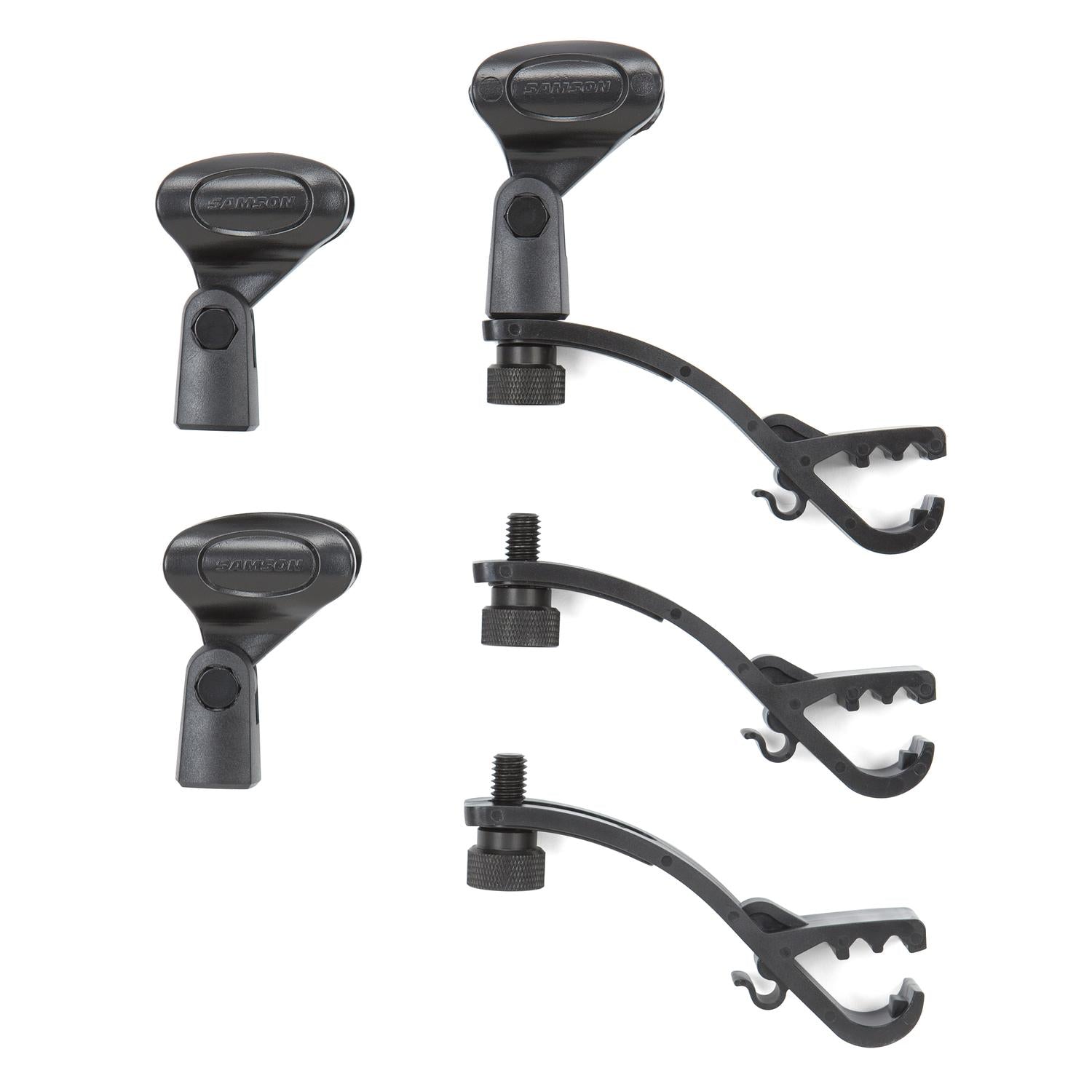Samson Microphone Clips and Adapters Samson DMC200 Drum Microphone Clip - 3-Pack