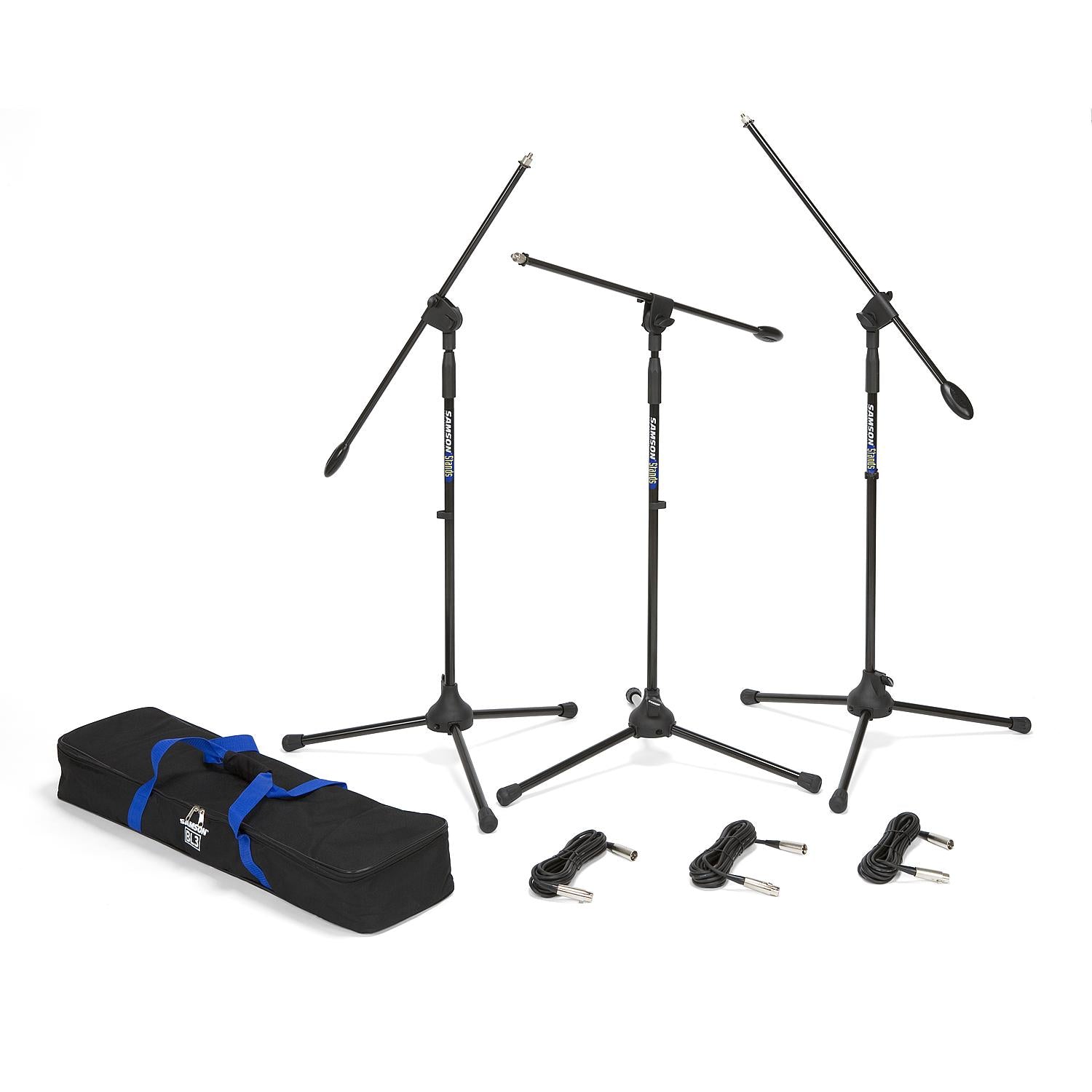 Samson Microphone Stands Samson BL3VP Ultra Light Boom Stand - 3 Pack