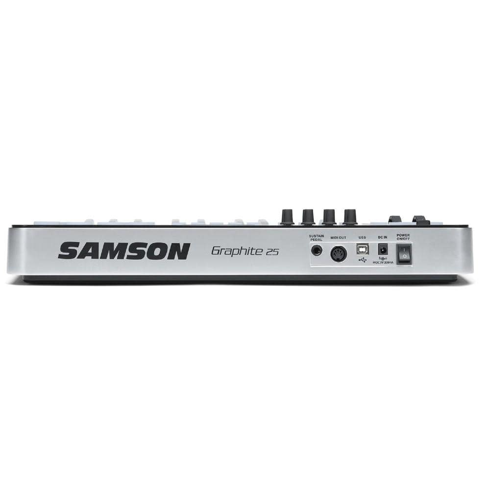 samson midi keyboards samson graphite m25 mini usb midi keyboard controller