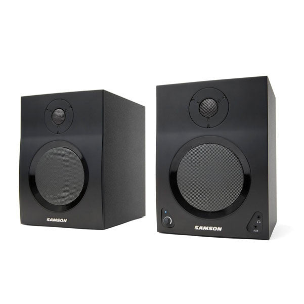 samson monitor speakers samson mediaone bt5 active studio monitors with bluetooth - pair