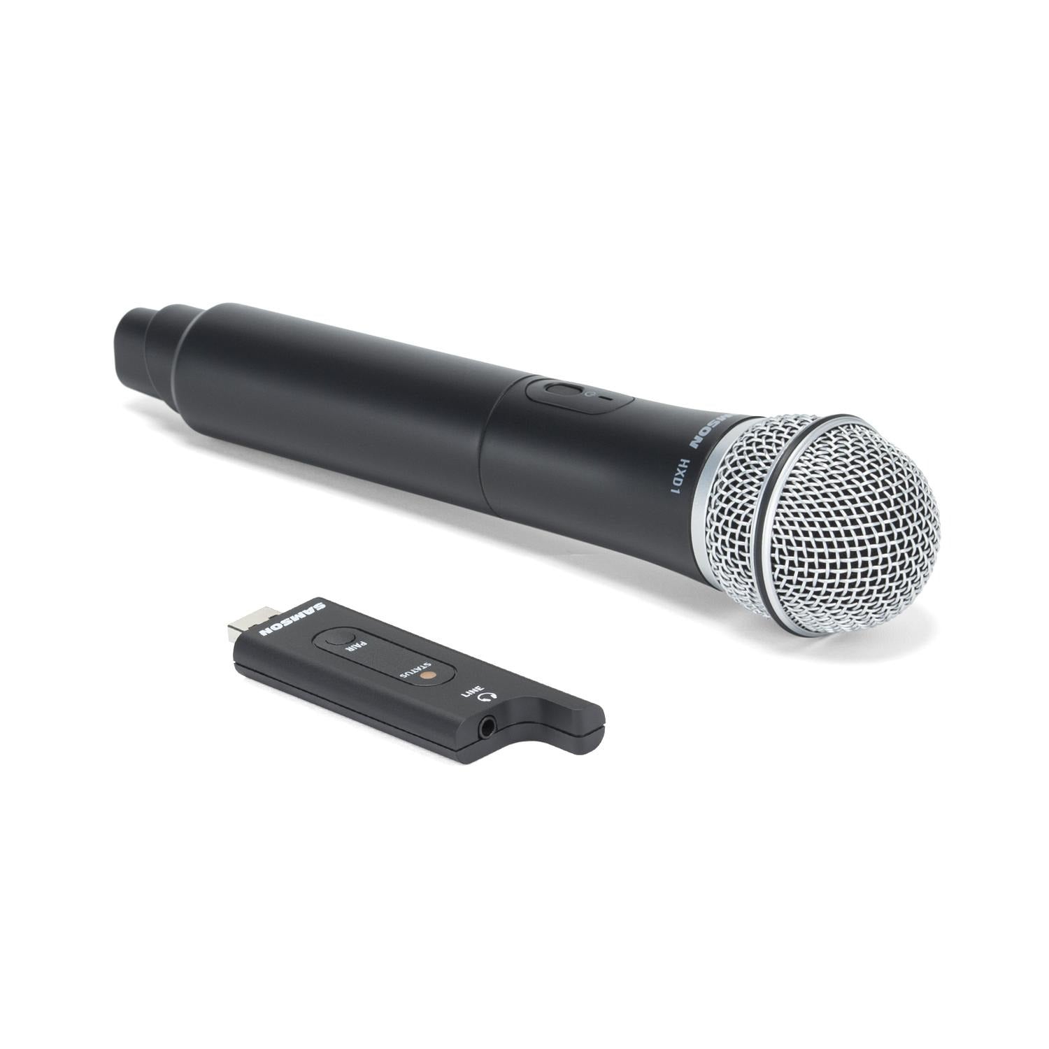Samson Portable Pa Systems Samson Expedition XP208w - Rechargeable Portable PA with Handheld Wireless System and Bluetooth