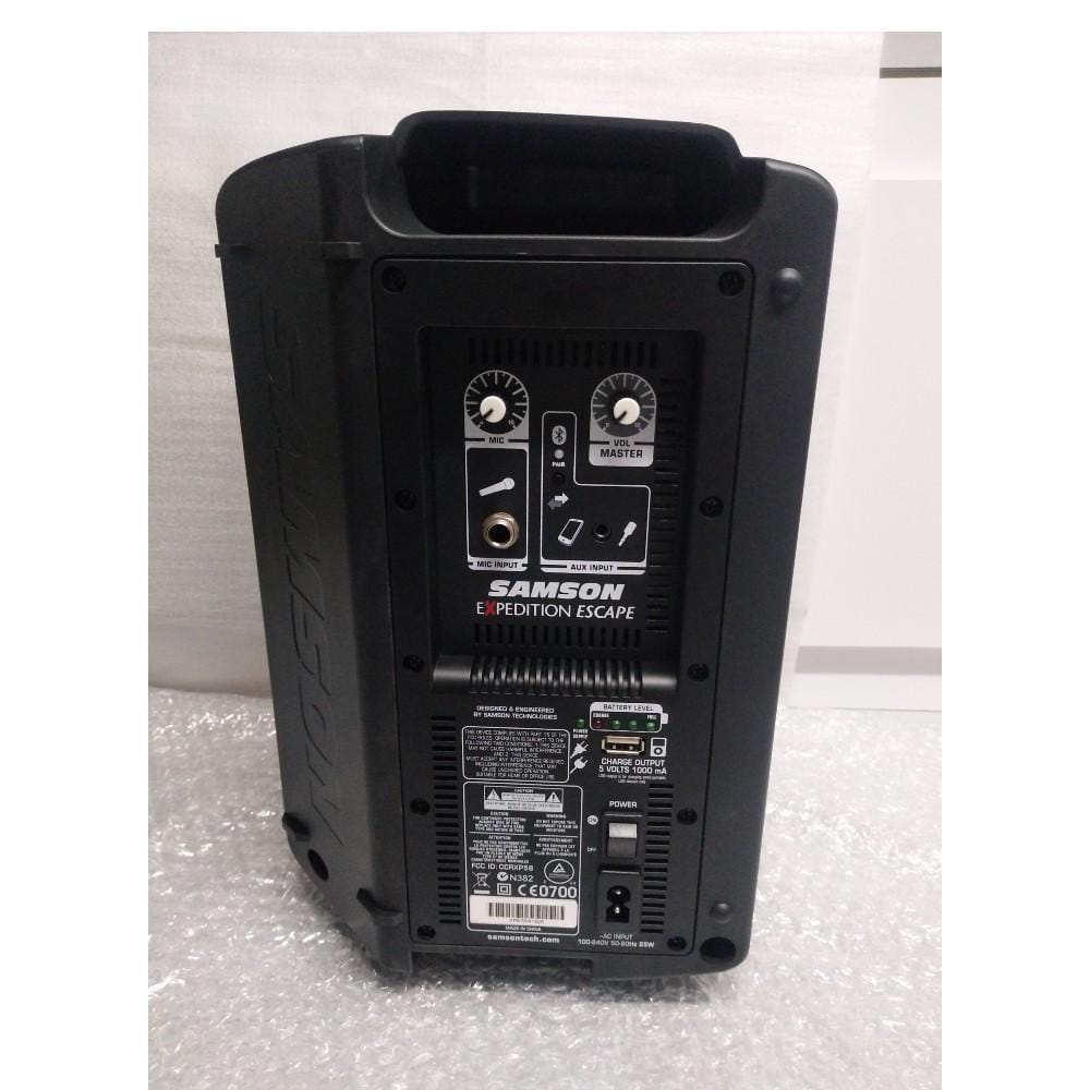 samson portable pa systems samson expeditionescape recharge speaker - open box b stock #barcode_295672