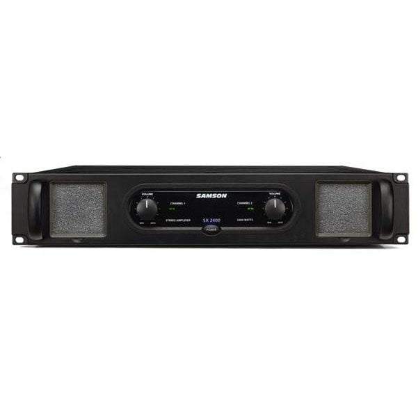 samson power amplifiers samson sx2400 1500w stereo power amplifier