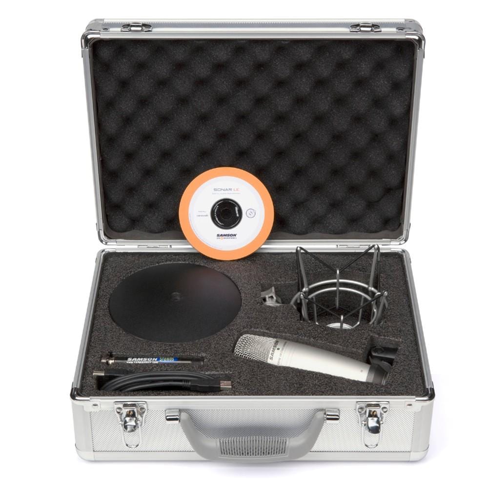 samson recording software samson co1u recording & podcasting pack