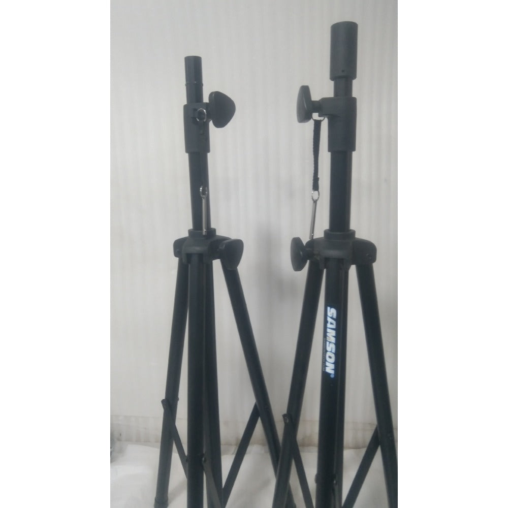 Samson Speaker Stands Samson LS2 Lightweight Portable Speaker Stands (Pair) - Open Box B Stock