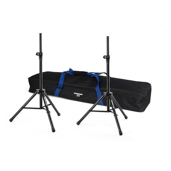 samson speaker stands samson ts50 - speaker stand 2 pack with carry bag