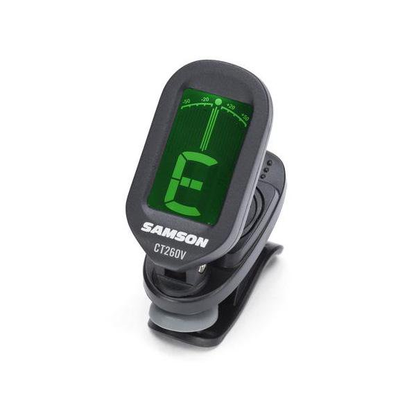 samson tuners samson ct260v clip-on chromatic tuner