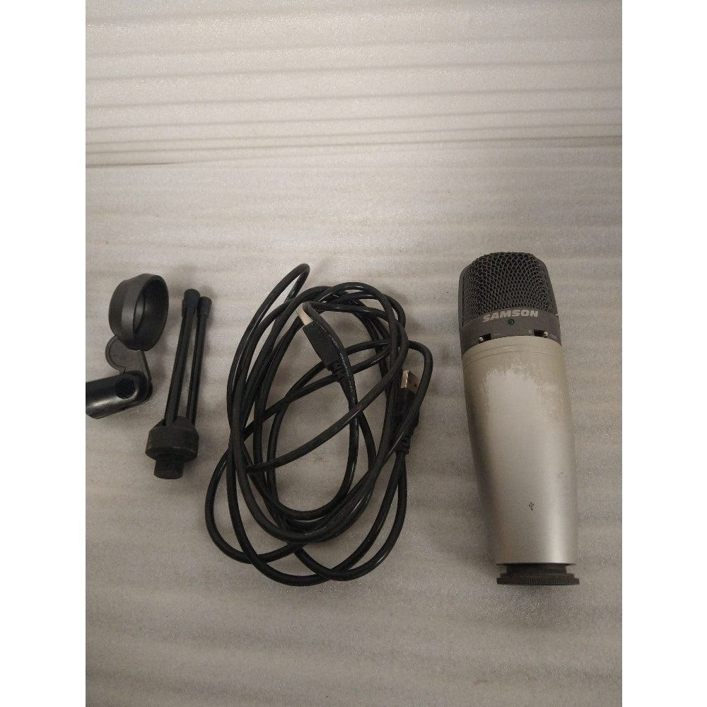samson usb microphones 342042 samson c03u multi-pattern usb microphone - open box b stock #barcode_342042