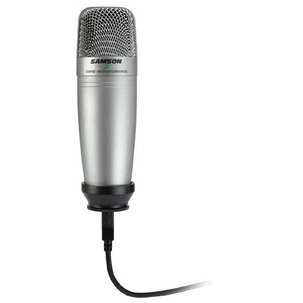 samson usb microphones samson c01u - usb studio condenser microphone