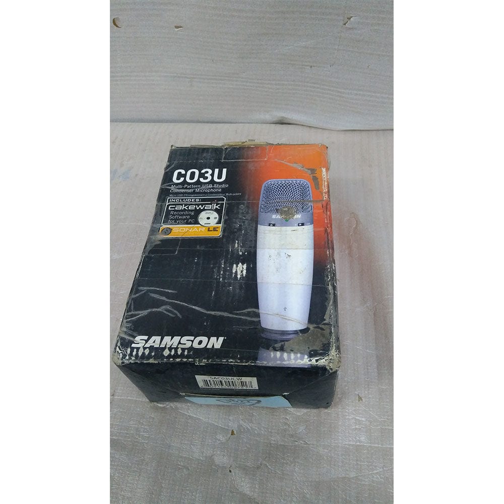 samson usb microphones samson c03u multi-pattern usb microphone - open box b stock #barcode_19192