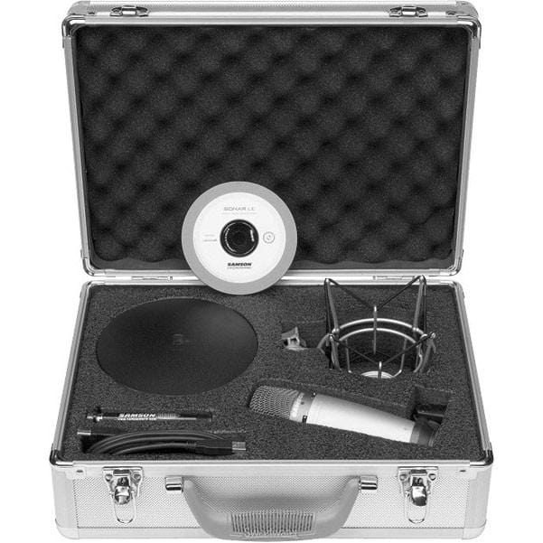 samson usb microphones samson c03u usb recording/podcasting pak - open box