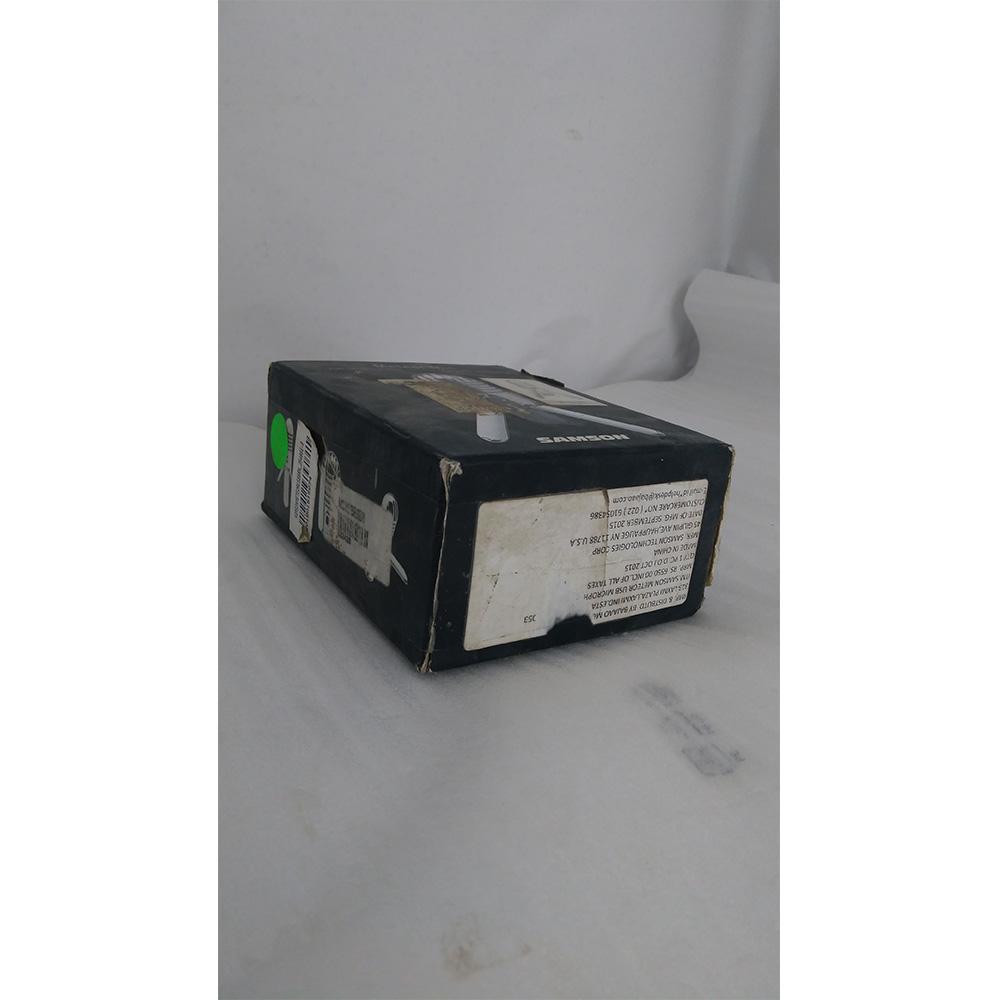 samson usb microphones samson meteor mic - usb studio microphone - brushed nickel - open box b stock