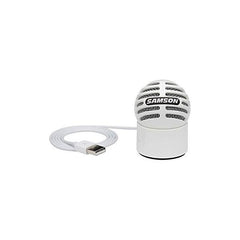 Samson Usb Microphones White Samson Meteorite USB Condenser Microphone
