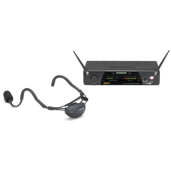 samson wireless systems samson ah1/qe/cr77 airline 77 aerobics wireless system
