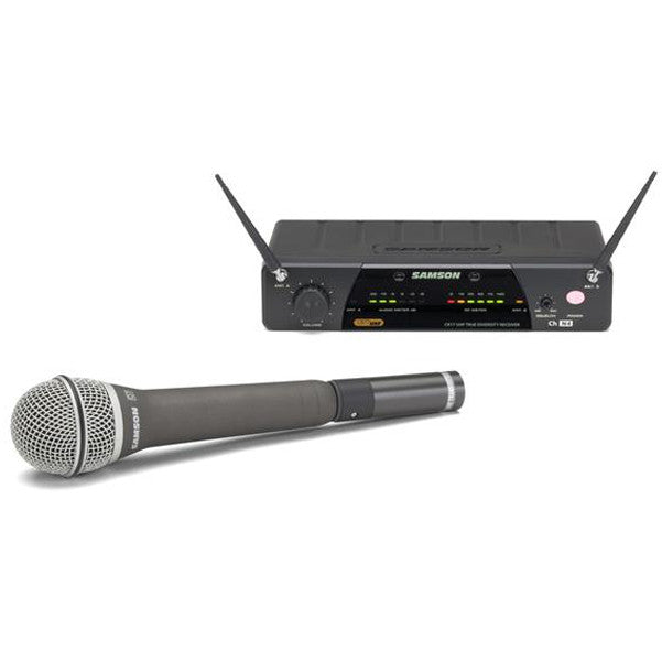samson wireless systems samson airline 77 uhf td wireless with ax1 transmitter and q7 handheld microphone
