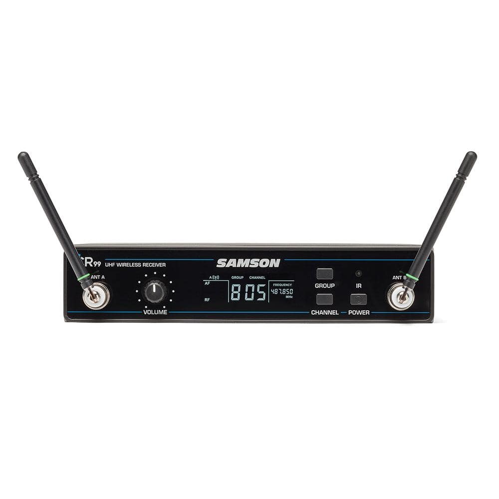 samson wireless systems samson cr99 handheld wireless system with q8 #title_channel-q8f