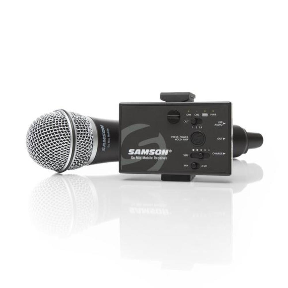 samson wireless systems samson go mic mobile handheld wireless system with q8 microphone
