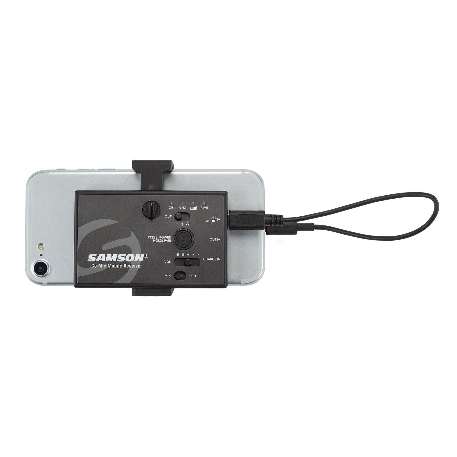 Samson Wireless Systems Samson Go Mic Mobile Wireless Beltpack Transmitter and LM8 Lavalier