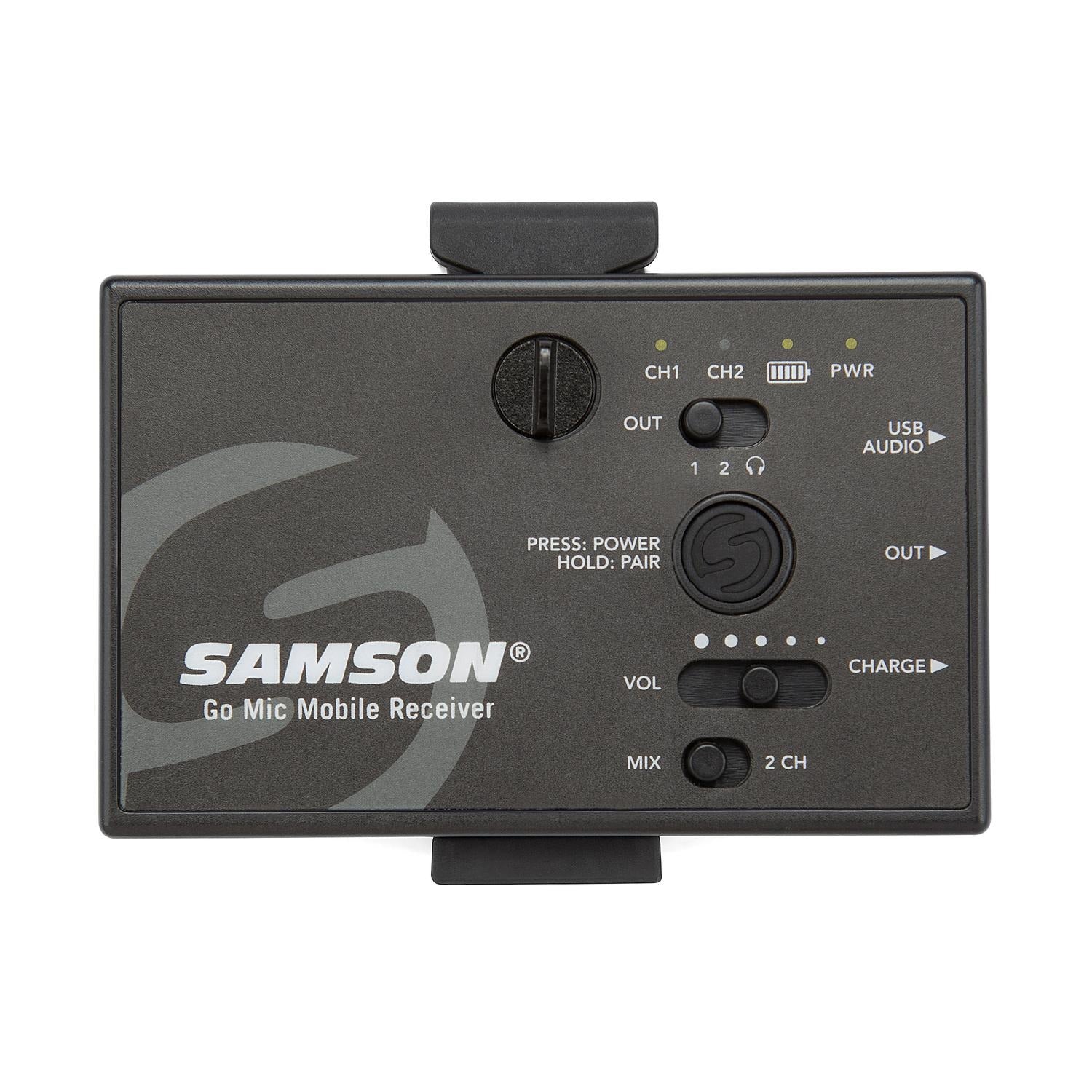 Samson Wireless Systems Samson Go Mic Mobile Wireless Beltpack Transmitter and LM8 Lavalier