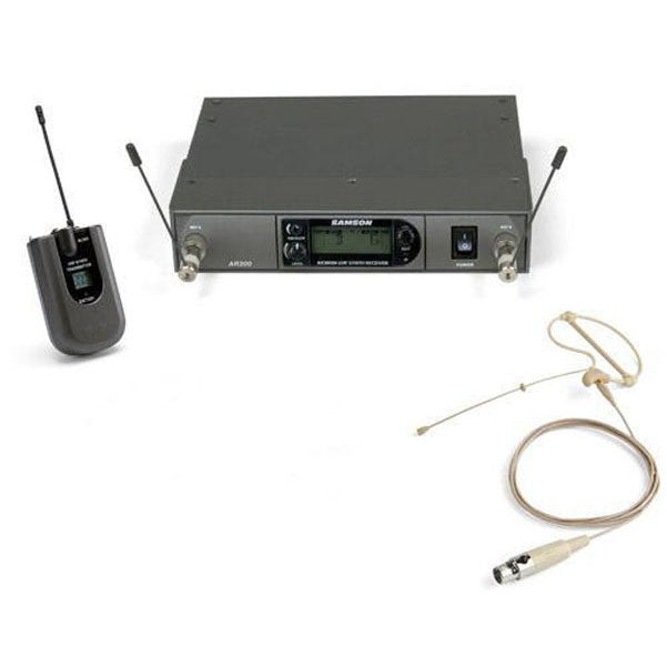 samson wireless systems samson se10t n-channels airline synth headset (al300/ar300)