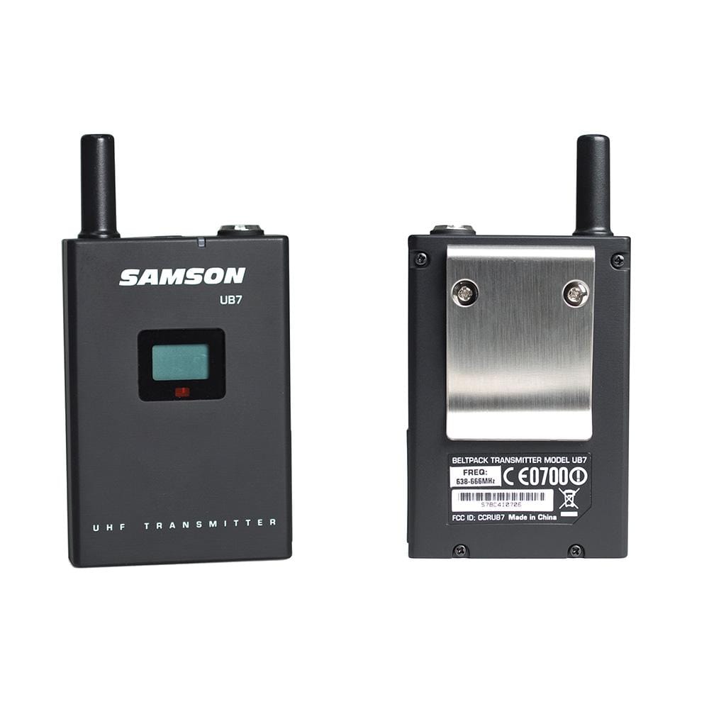 samson wireless systems samson synth 7 metal headset system with se10