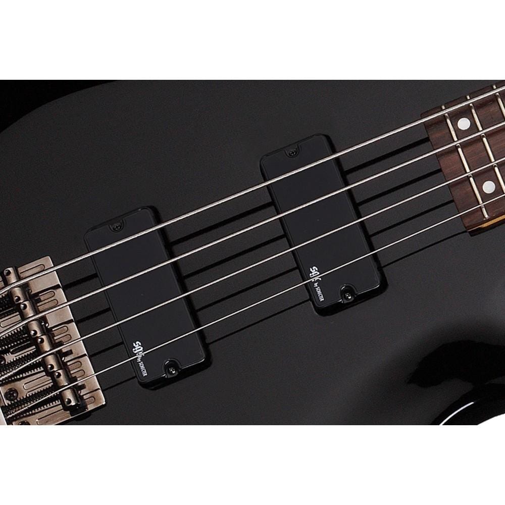 schecter bass guitars schecter guitar research sgr c-4 4 string bass guitar with gig bag