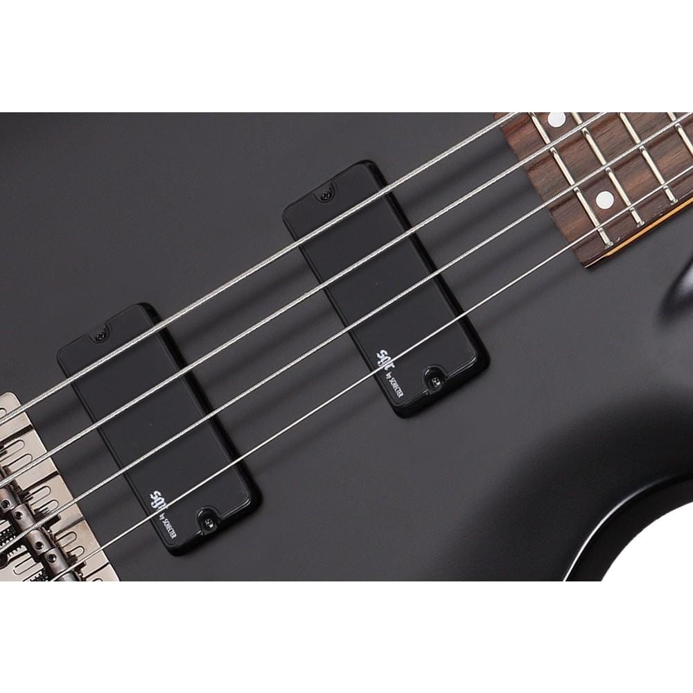 schecter bass guitars schecter guitar research sgr c-4 4 string bass guitar with gig bag