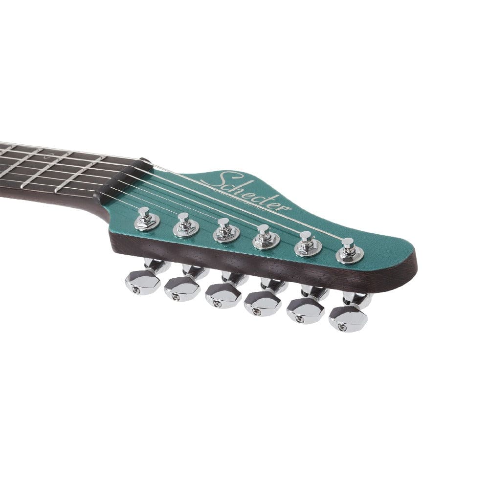 schecter electric guitars arctic jade schecter aaron marshall am-6 6 string electric guitar