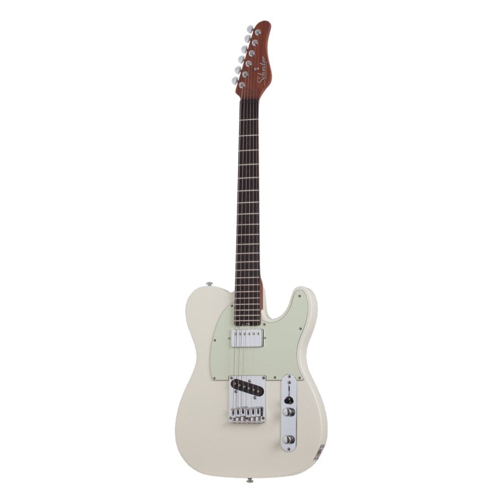 schecter electric guitars atomic snow schecter nick johnston signature pt 6 string electric guitar #color_atomic-snow