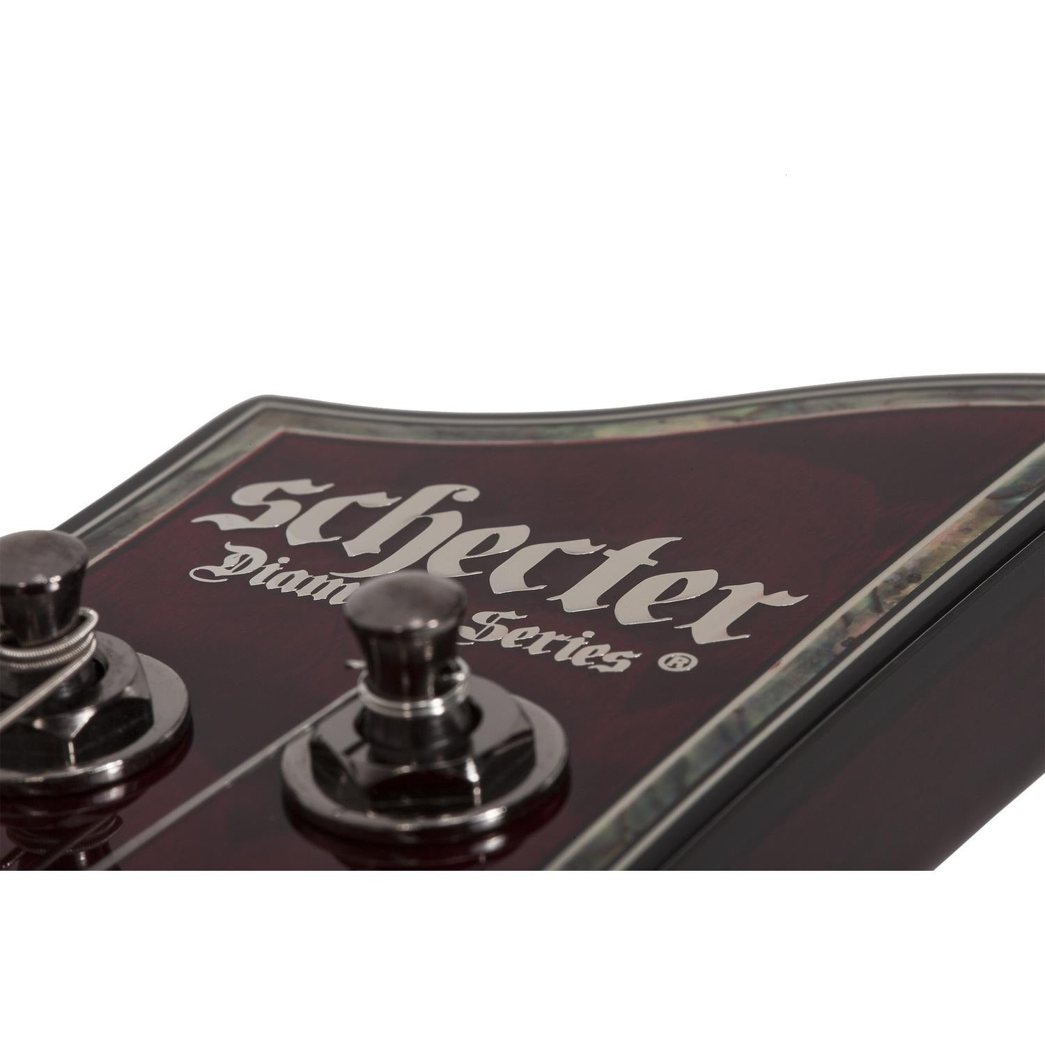 Schecter Electric Guitars Black Cherry Schecter Hellraiser C-1 FR S 6 String Electric Guitar