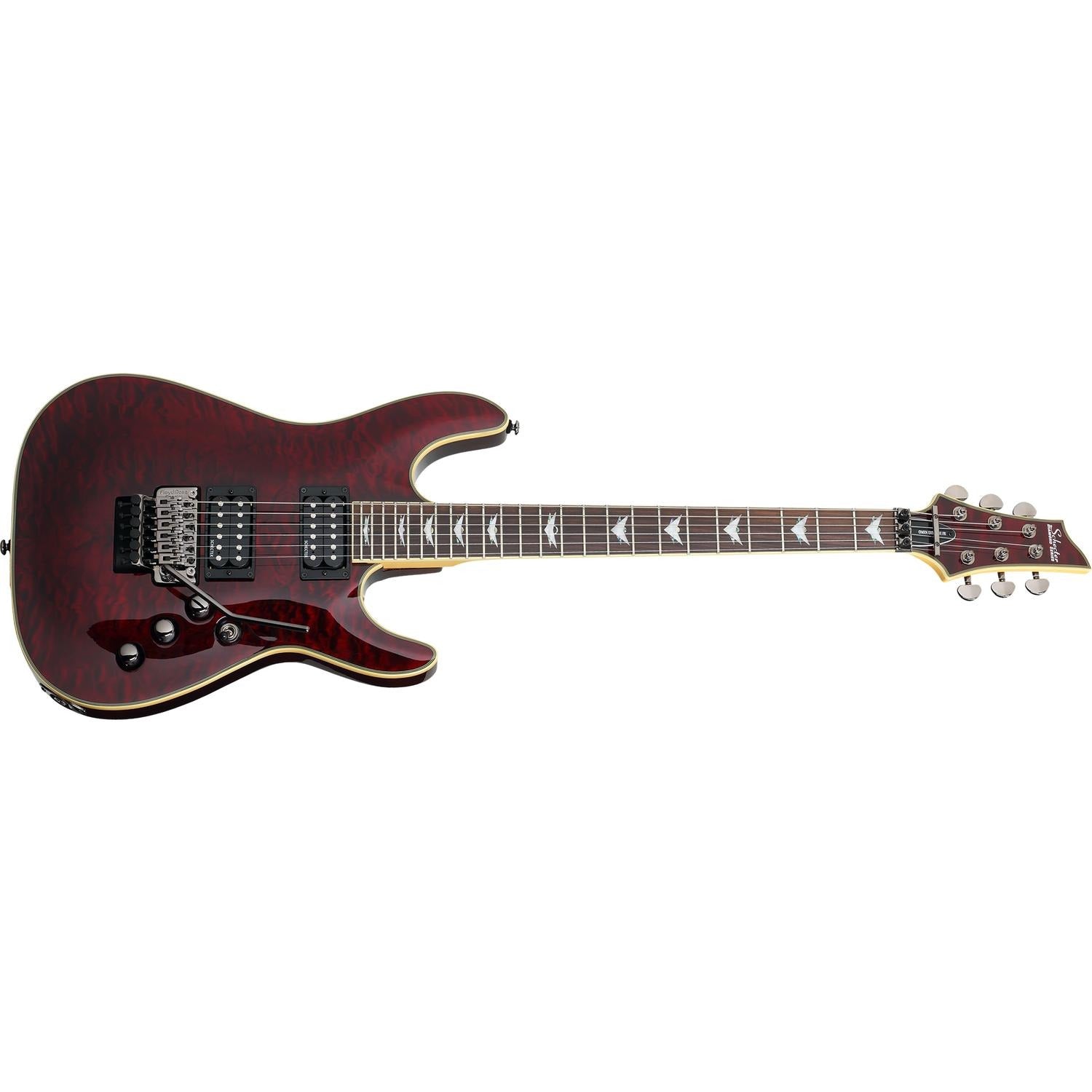 Schecter Electric Guitars Black Cherry Schecter Omen Extreme-FR 6-String Electric Guitar #color_black-cherry