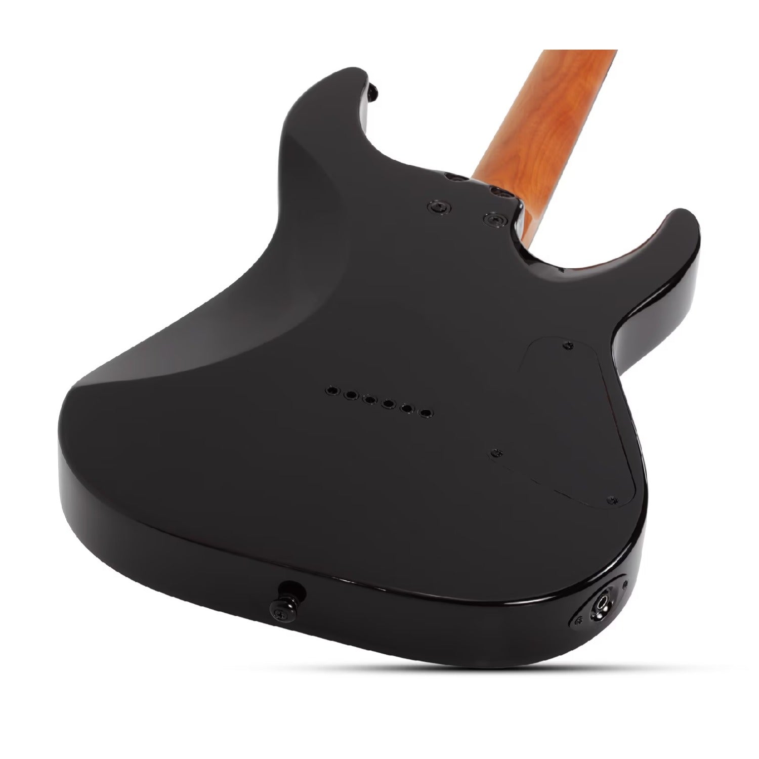 Schecter Electric Guitars Black Fade Burst Burl Schecter C-1 Standard 6 String Electric Guitar - Left Handed