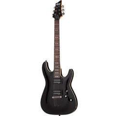 Schecter Electric Guitars Black Schecter Omen 6 Electric Guitar
