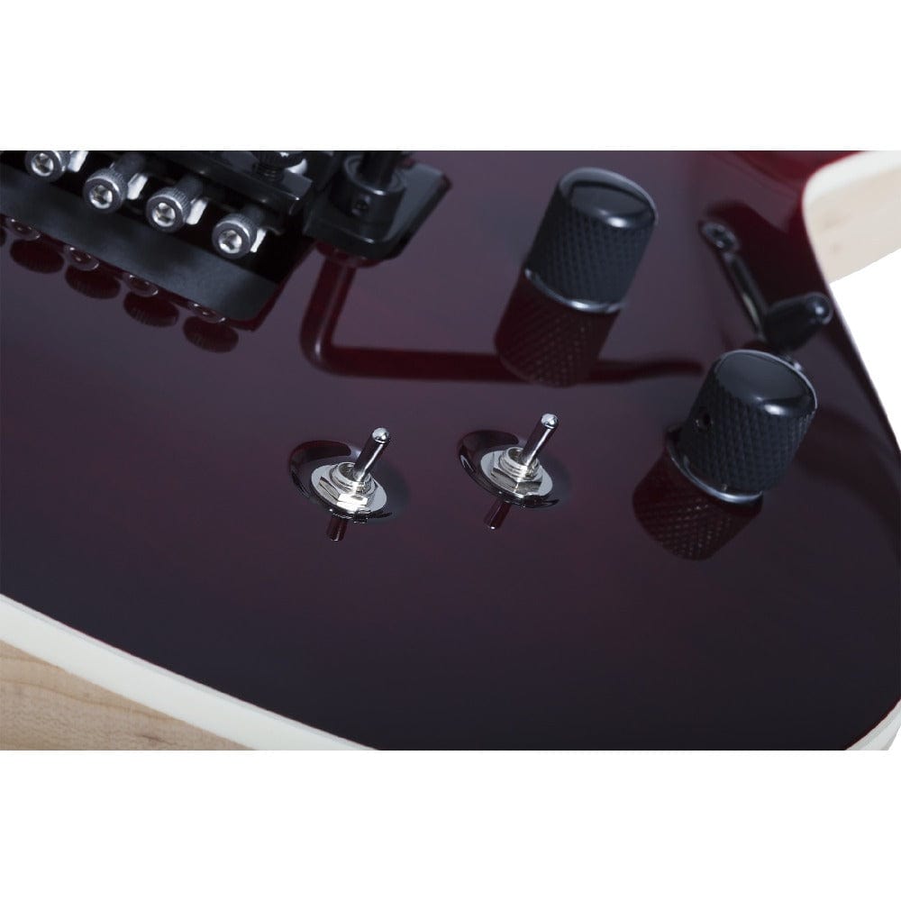 schecter electric guitars blood burst schecter c-1 fr s sls elite 6 string electric guitar