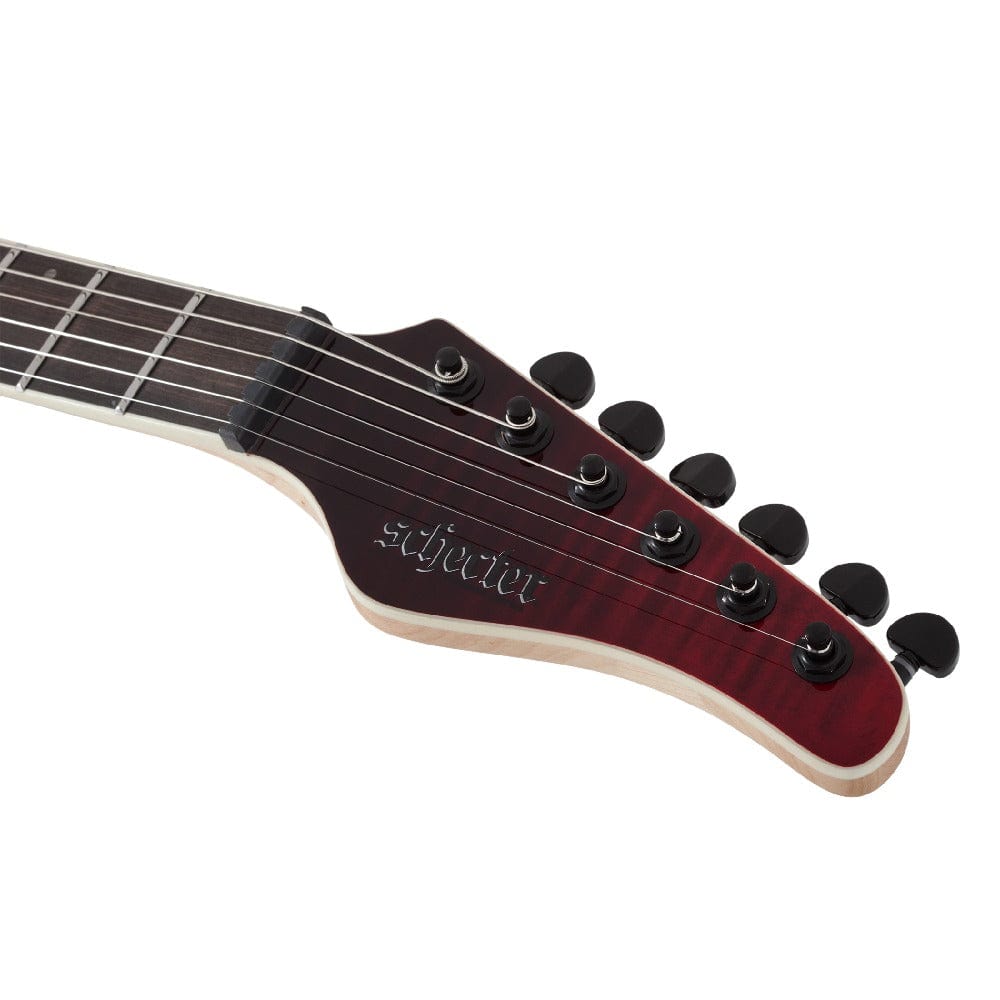 schecter electric guitars blood burst schecter pt sls elite 6 string electric guitar