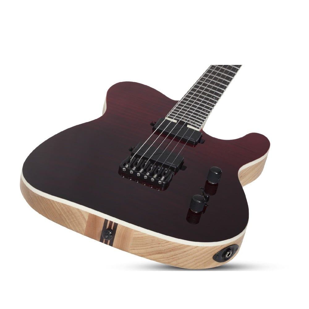schecter electric guitars blood burst schecter pt sls elite 6 string electric guitar