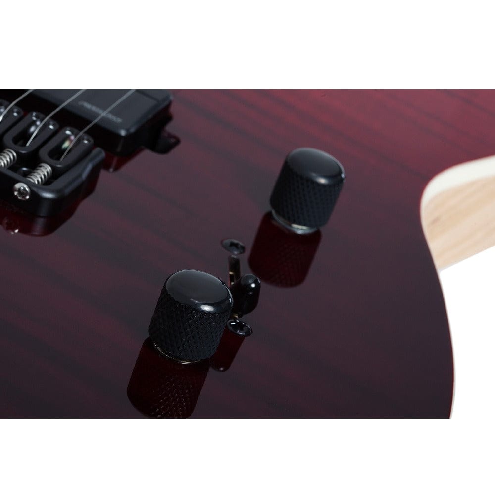 schecter electric guitars blood burst schecter pt sls elite 6 string electric guitar