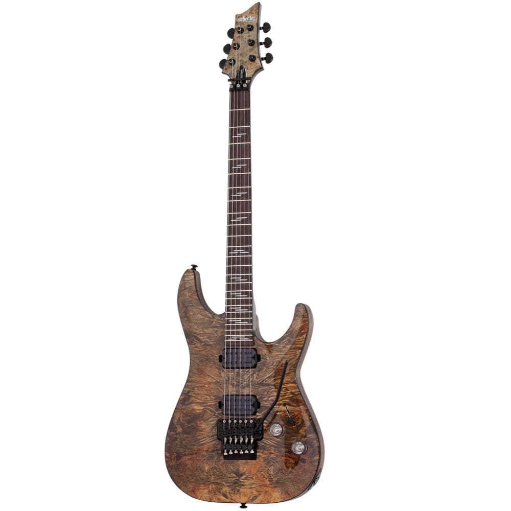 schecter electric guitars charcoal schecter omen elite 6 fr electric guitar #color_charcoal