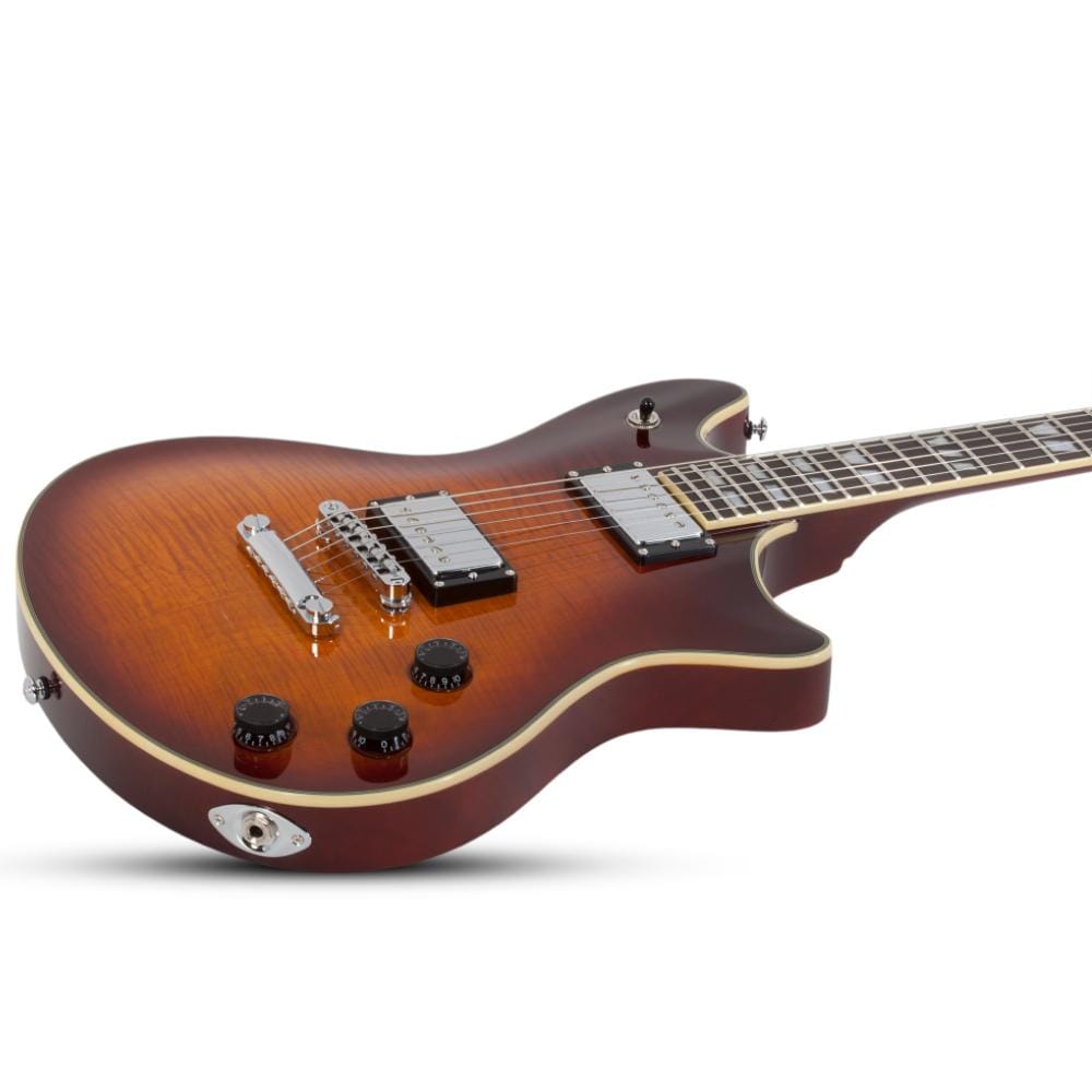 schecter electric guitars faded vintage sunburst schecter tempest custom 2020 6 string electric guitar
