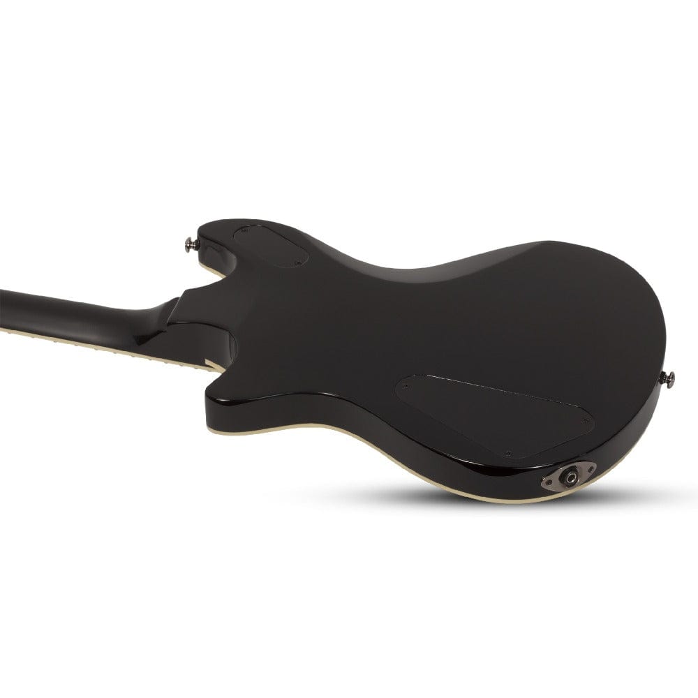 schecter electric guitars gloss black schecter tempest blackjack 6 string electric guitar