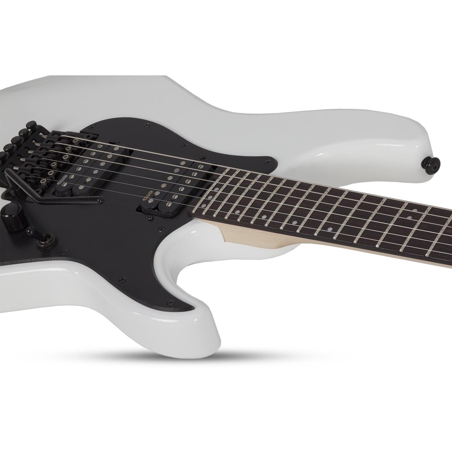 Schecter Electric Guitars Gloss White Schecter Sun Valley Super Shredder FR 6-Strings Electric Guitar- Gloss White