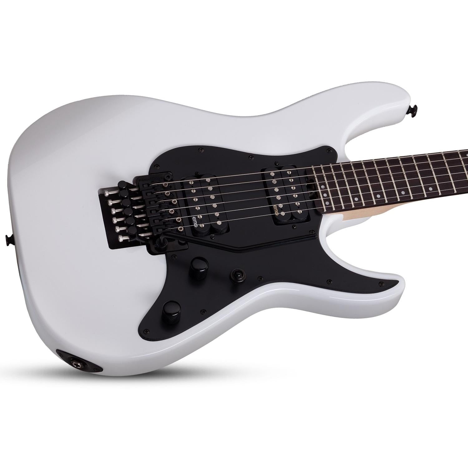 Schecter Electric Guitars Gloss White Schecter Sun Valley Super Shredder FR 6-Strings Electric Guitar- Gloss White