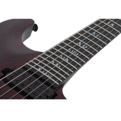 Schecter Electric Guitars Red Reign Schecter C-1 Apocalypse 6 String Electric Guitar