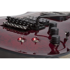 Schecter Electric Guitars Red Reign Schecter C-1 FR-S Apocalypse 6 String Electric Guitar