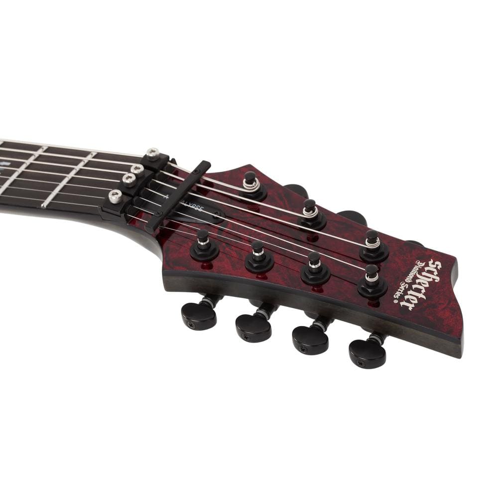 schecter electric guitars red reign schecter c7 fr s apocalypse 7 string electric guitar