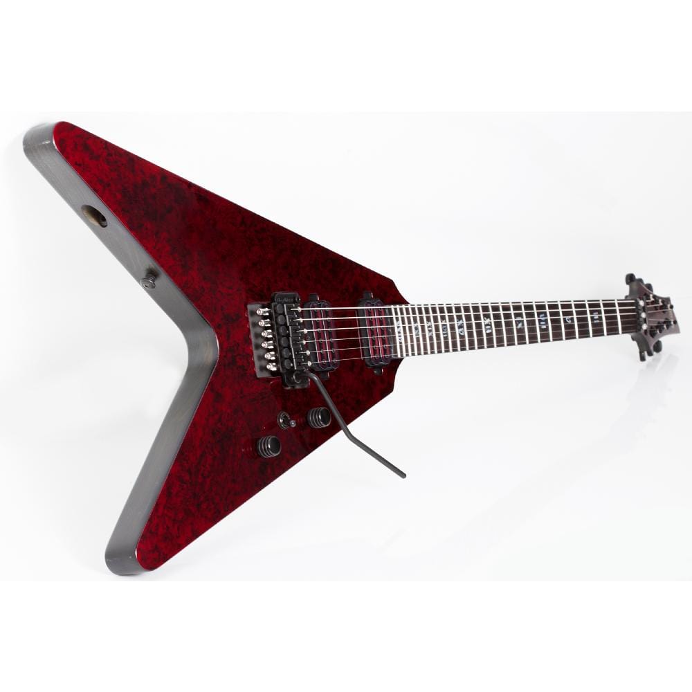 schecter electric guitars red reign schecter v1 fr apocalypse 6 string electric guitar