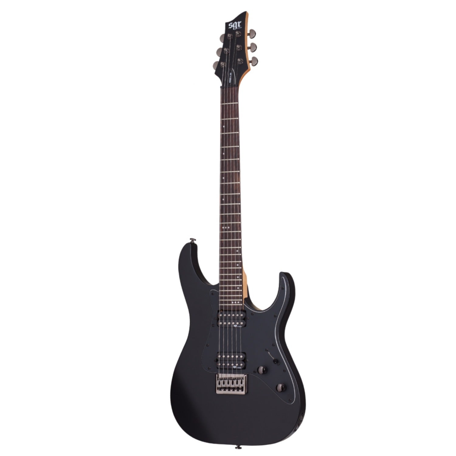 Schecter Electric Guitars Satin Black Schecter Banshee 6 SGR 6-String Electric Guitar With Gig Bag
