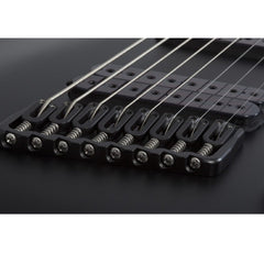 Schecter Electric Guitars Satin Black Schecter Damien-8 Multiscale 8 String Electric Guitar