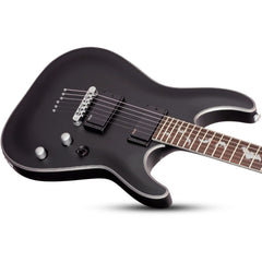 Schecter Electric Guitars Satin Black Schecter Damien Platinum 6 String Electric Guitar