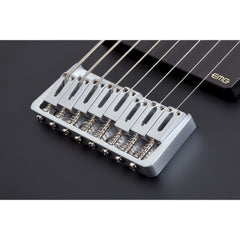 Schecter Electric Guitars Satin Black Schecter Damien Platinum-8 8 String Electric Guitar